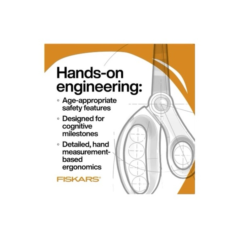 Fiskars Designer Left-Handed Scissors - Picture 2 of 9